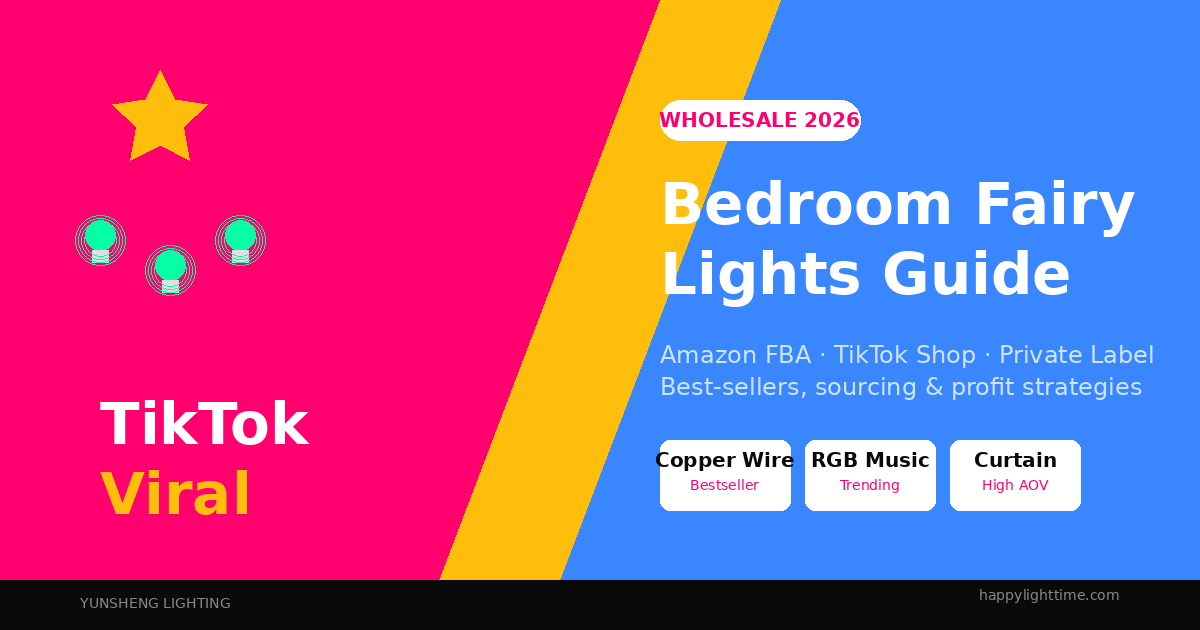 Best-Selling Bedroom Fairy Lights Wholesale Guide for Amazon & TikTok Shops