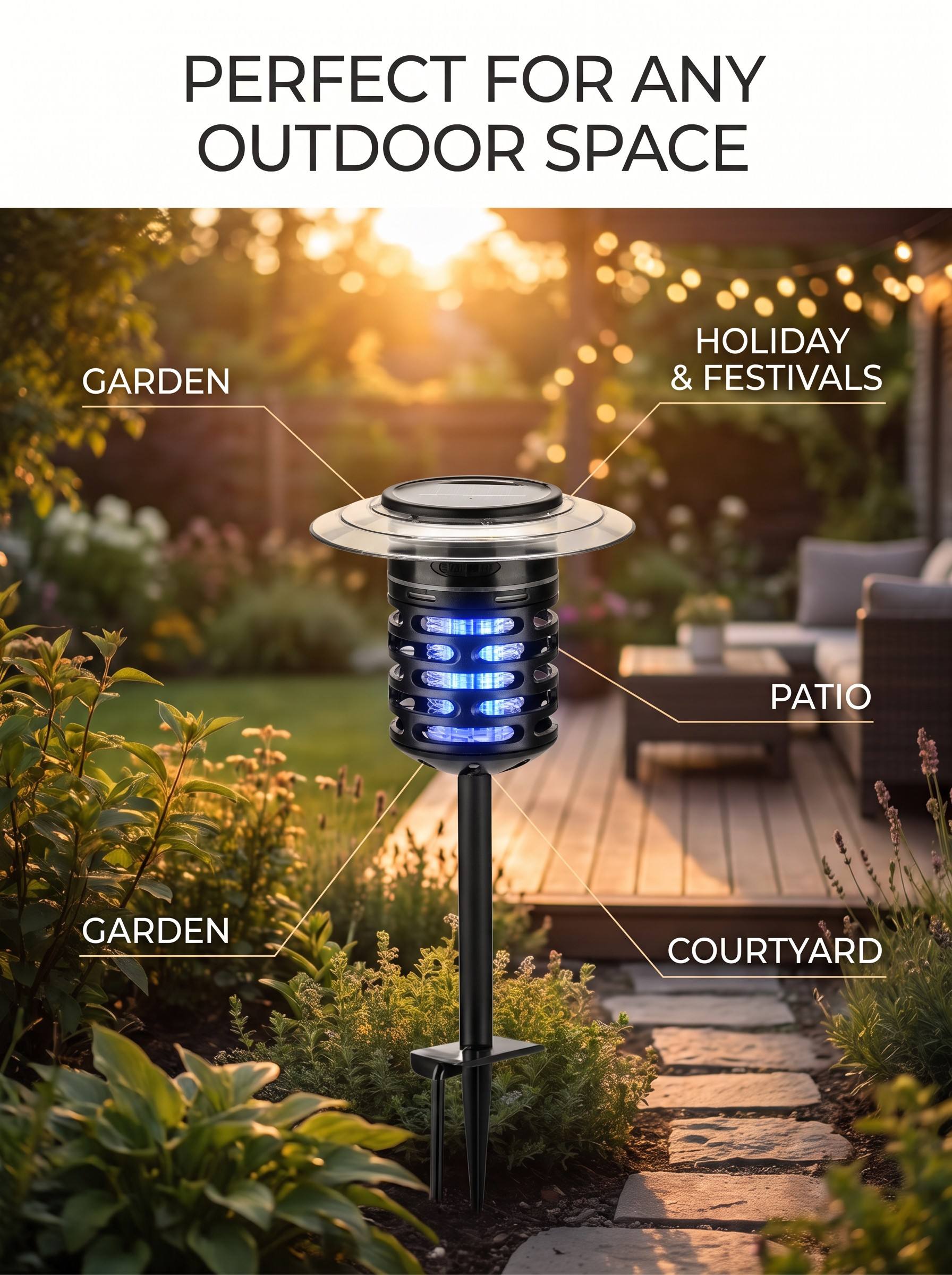 PERFECT FOR ANY OUTDOOR SPACE