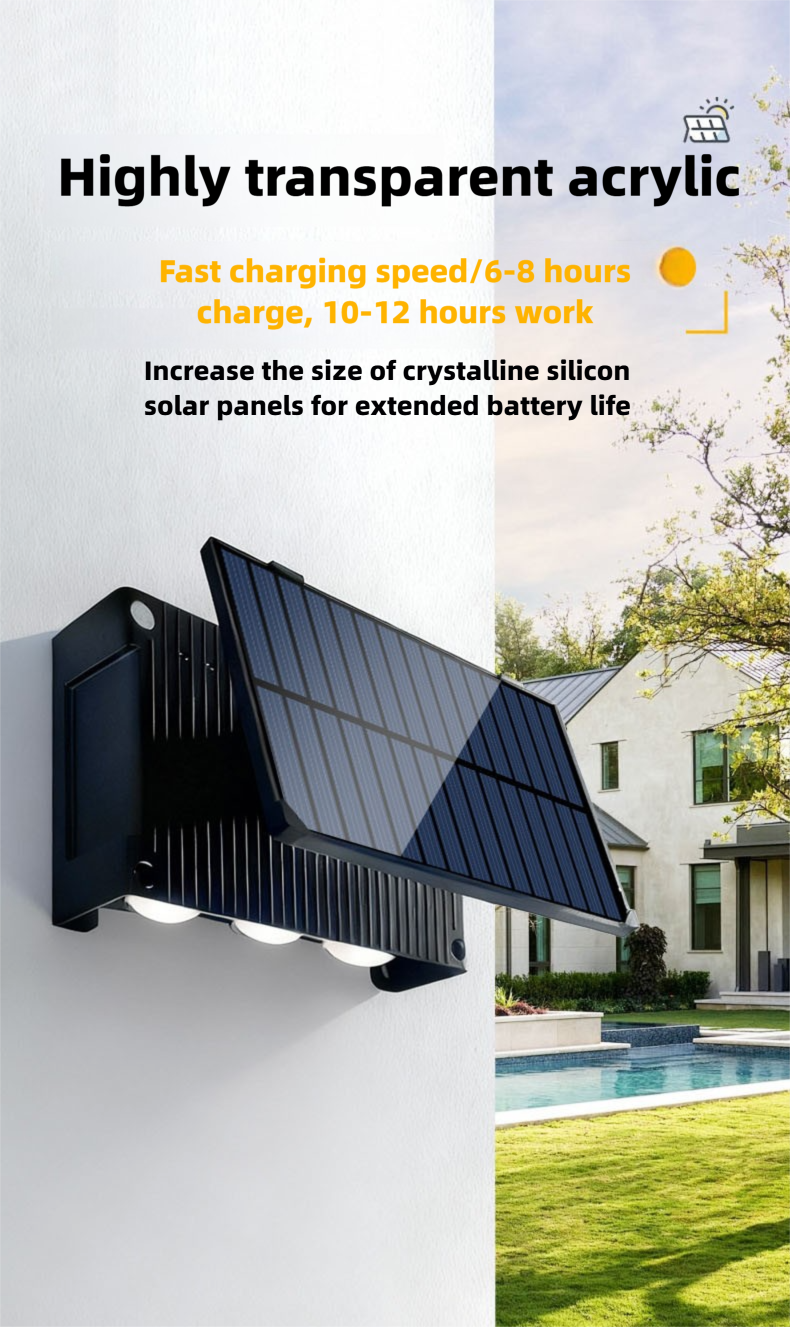 solar wall light