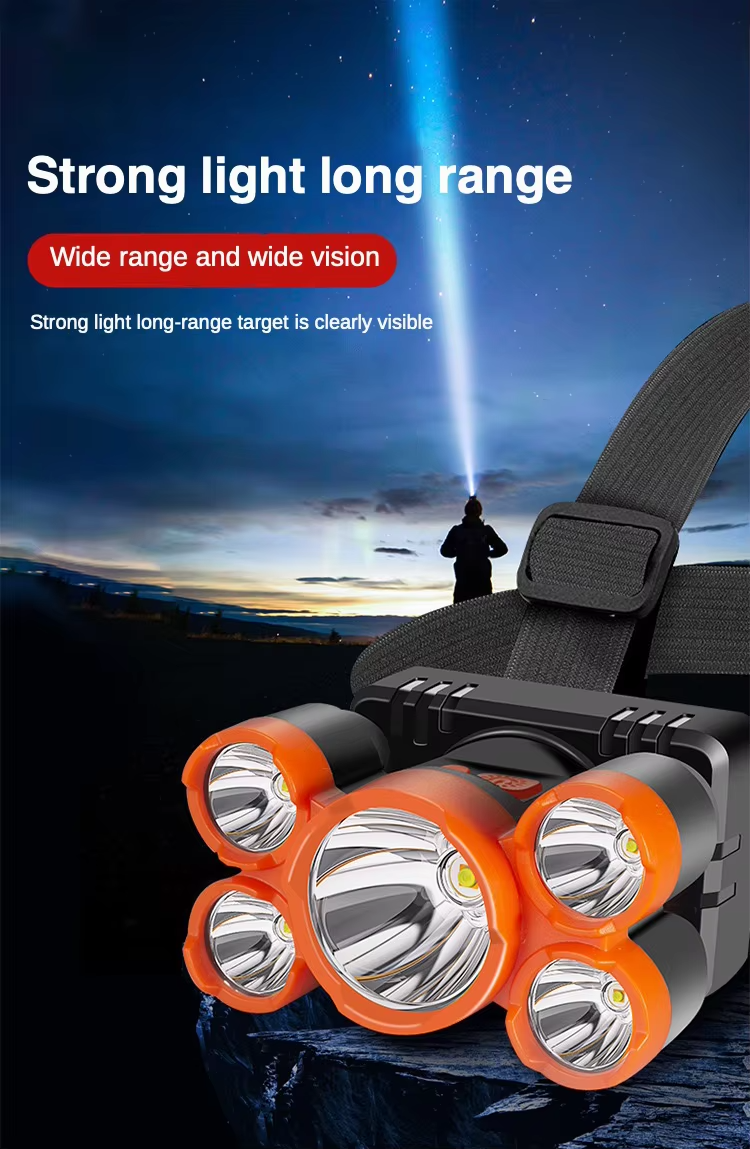 rechargeable LED headlamp